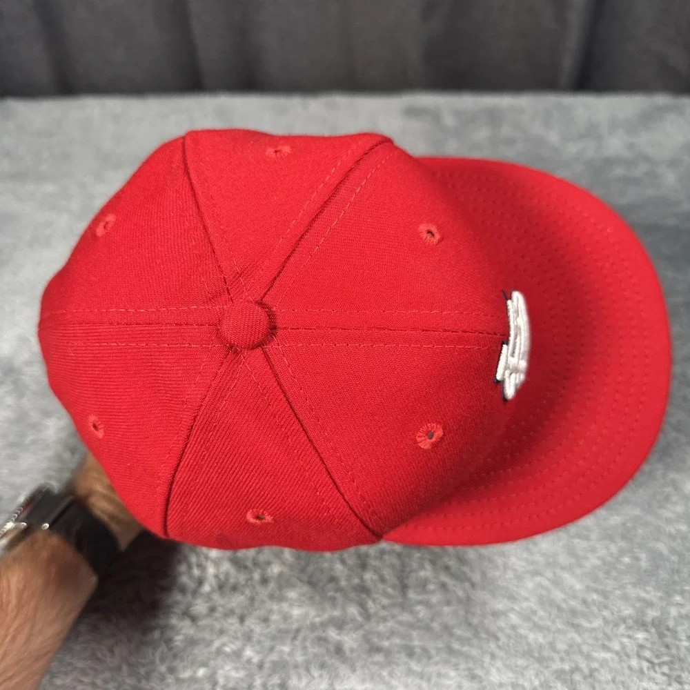 New Era 59FIFTY St. Louis Cardinals Red Fitted Cap Size 7 1/4 Red STL Baseball